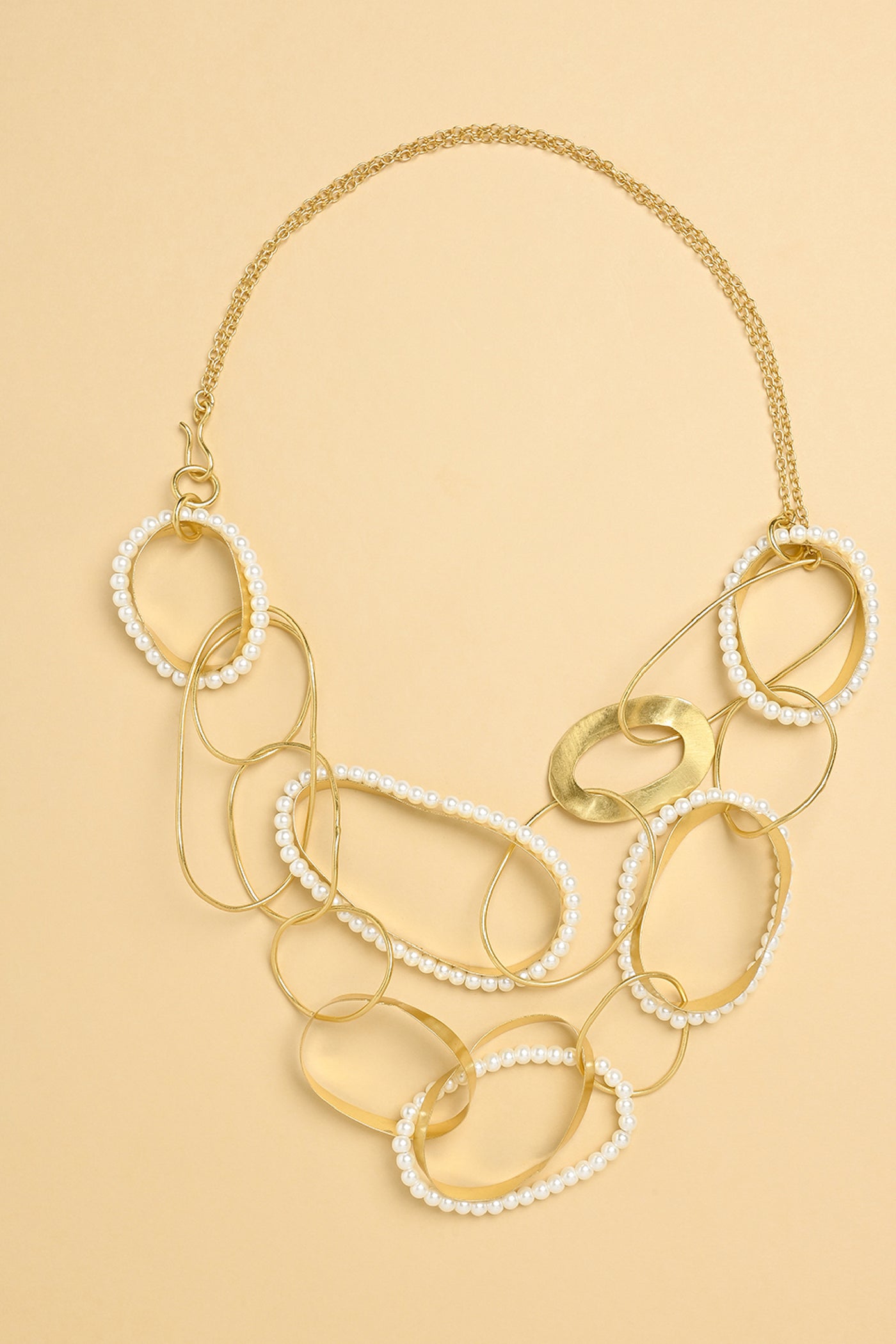 Joules by Radhika Infinity Loop Pearl Necklace Jewellery indian designer wear online shopping melange singapore