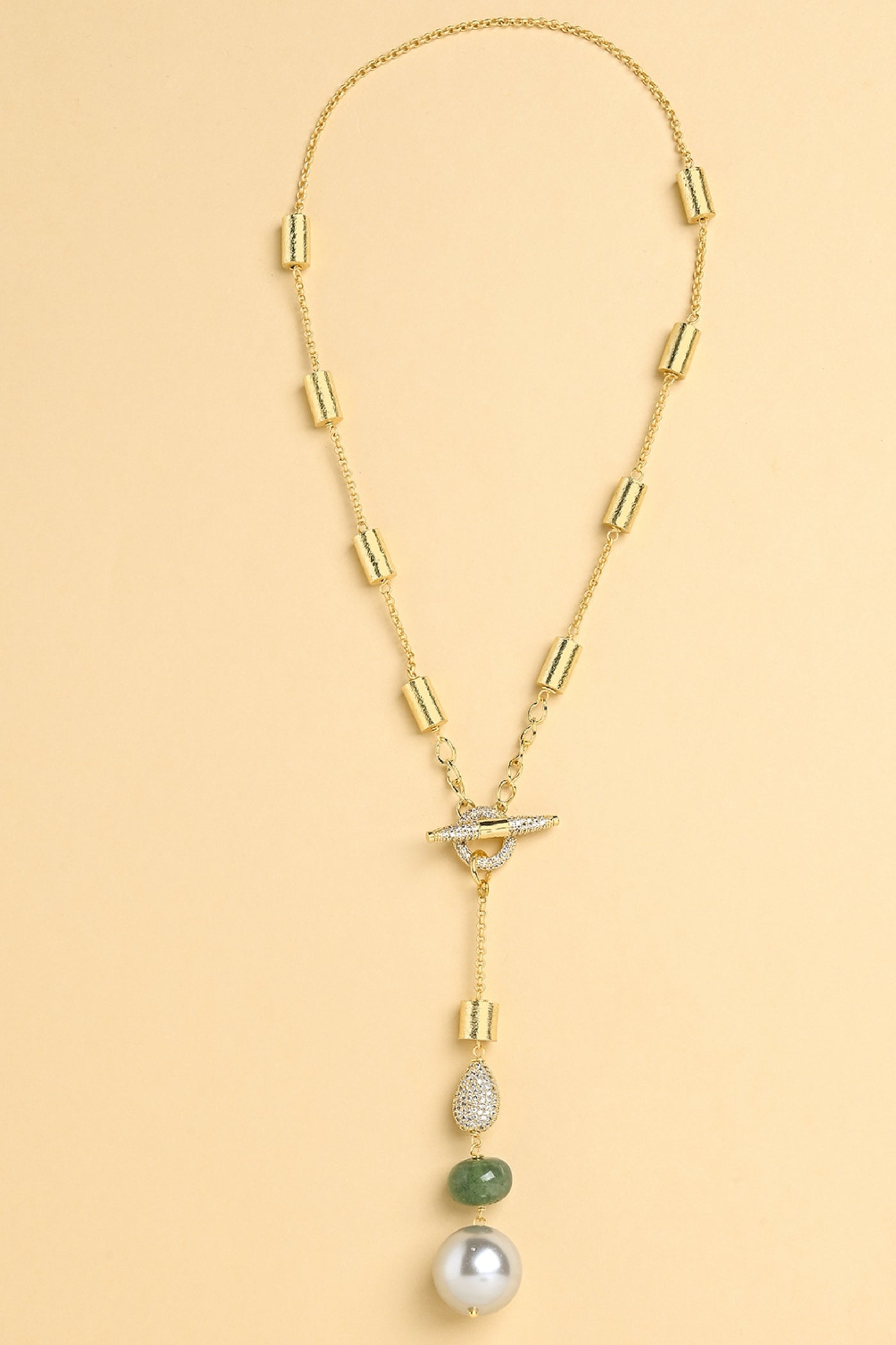 Joules by Radhika Jade Lariat Necklace Jewellery indian designer wear online shopping melange singapore