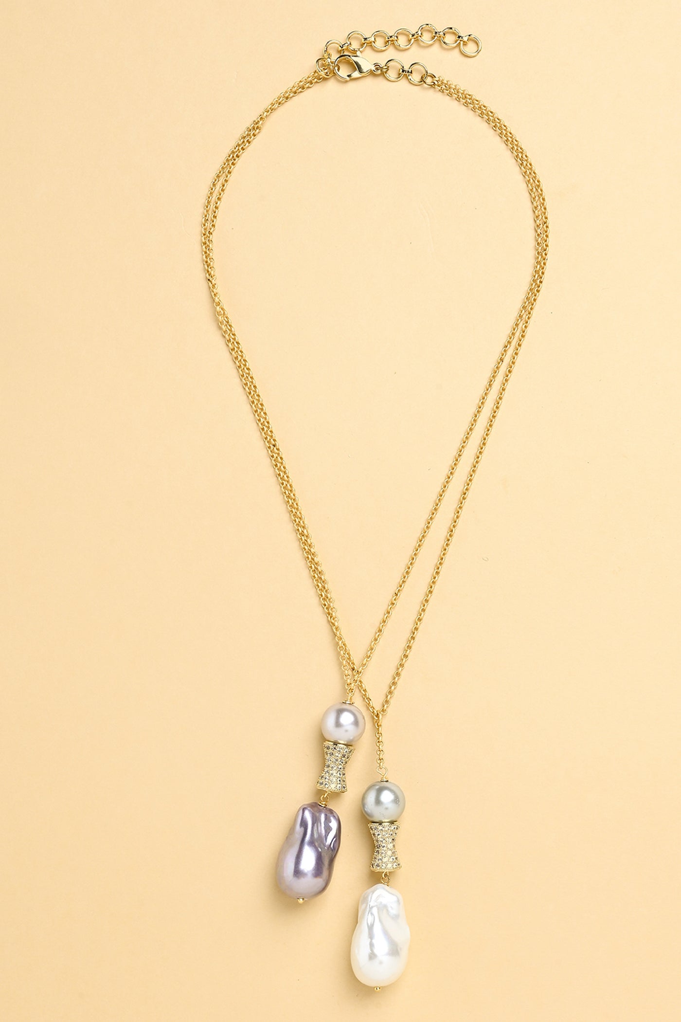 Joules by Radhika Multi Layer Hanger Necklace Jewellery indian designer wear online shopping melange singapore