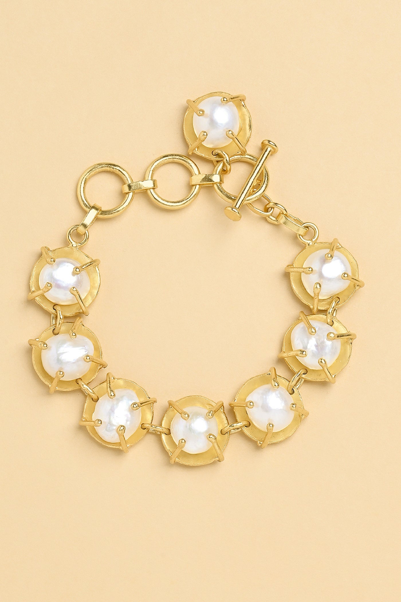 Joules by Radhika Pearl Chain Bracelet Jewellery indian designer wear online shopping melange singapore