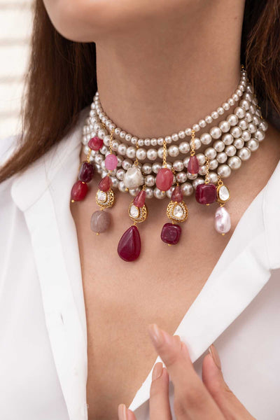 Joules by Radhika Aarva Choker indian designer wear online shopping melange singapore 