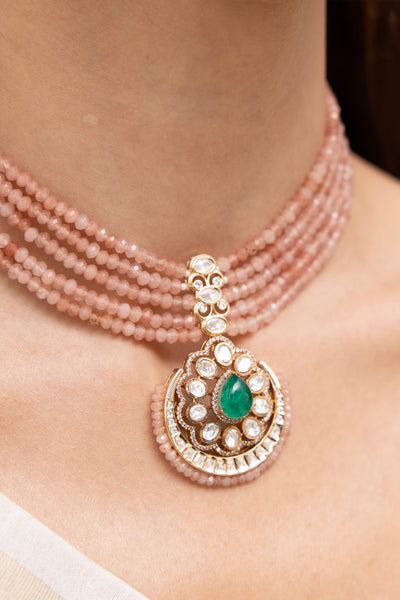 Joules by Radhika Amulya Necklace Set indian designer wear online shopping melange singapore