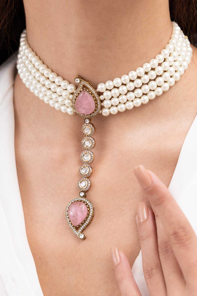 Joules by Radhika Avarna Choker indian designer wear online shopping melange singapore 