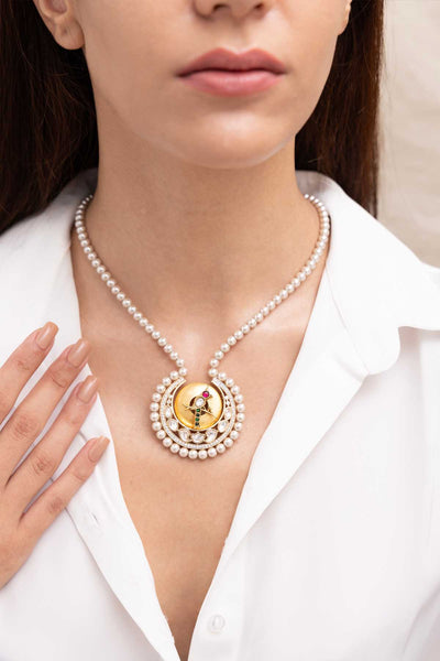 Joules by Radhika Chaitri Necklace indian designer wear online shopping melange singapore 