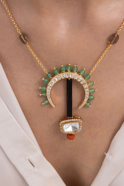 Joules by Radhika Charita Necklace indian designer wear online shopping melange singapore