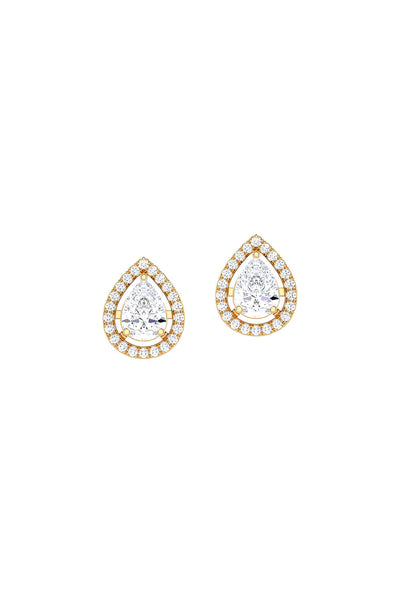 Joules by Radhika Dewdrop Diamond Studs indian designer wear online shopping melange singapore