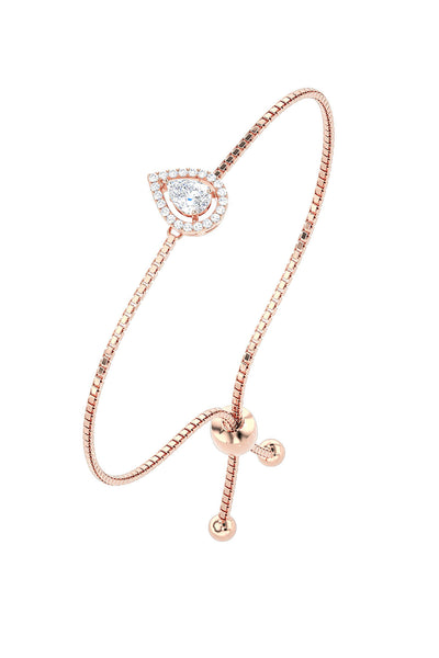 Joules by Radhika Dewdrop Glow Rose Bracelet indian designer wear online shopping melange singapore