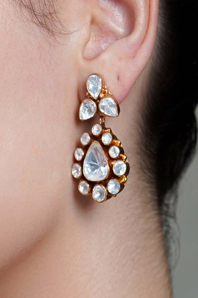 Joules by Radhika Dewra Stud Earrings indian designer wear online shopping melange singapore 
