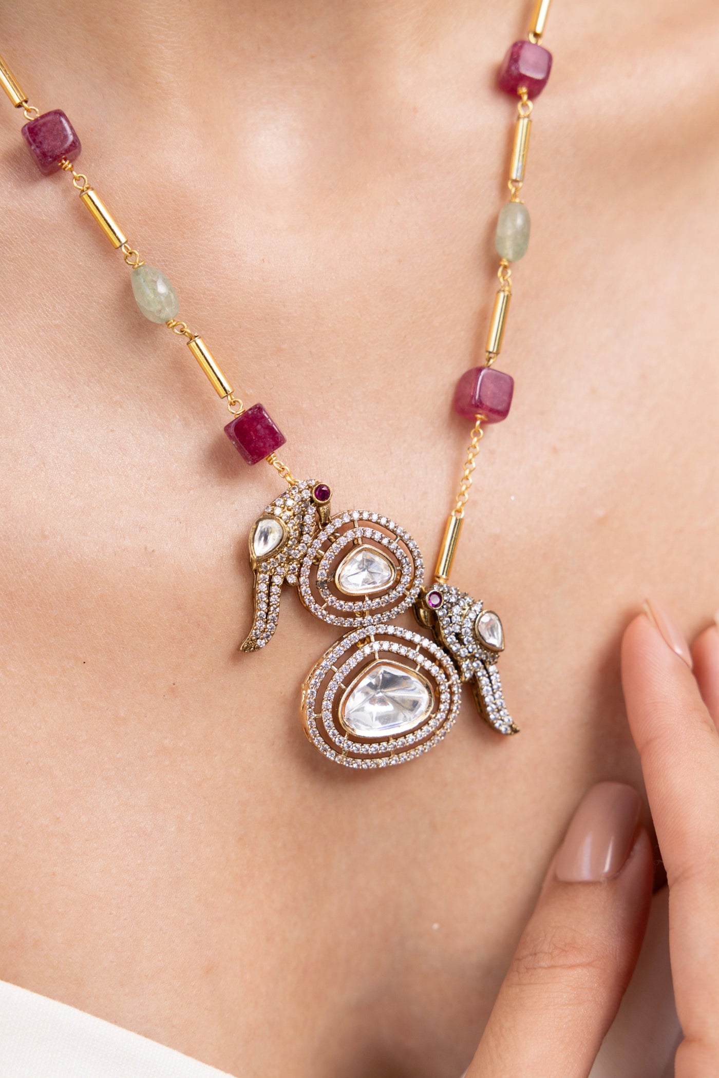 Joules by Radhika Divanshi Necklace indian designer wear online shopping melange singapore