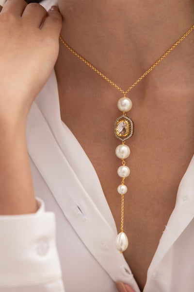 Joules by Radhika Elara Necklace indian designer wear online shopping melange singapore 