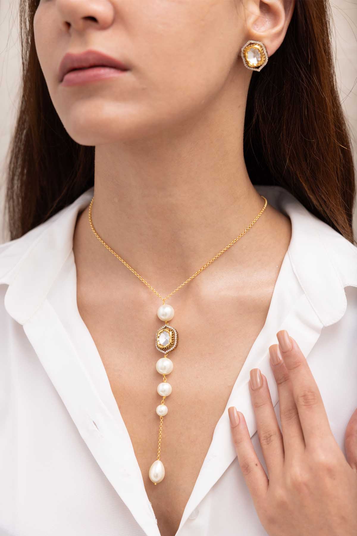 Joules by Radhika Elara Necklace indian designer wear online shopping melange singapore 