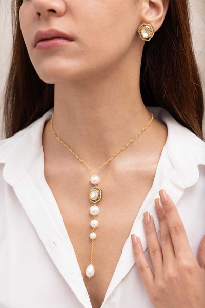 Joules by Radhika Elara Necklace indian designer wear online shopping melange singapore 