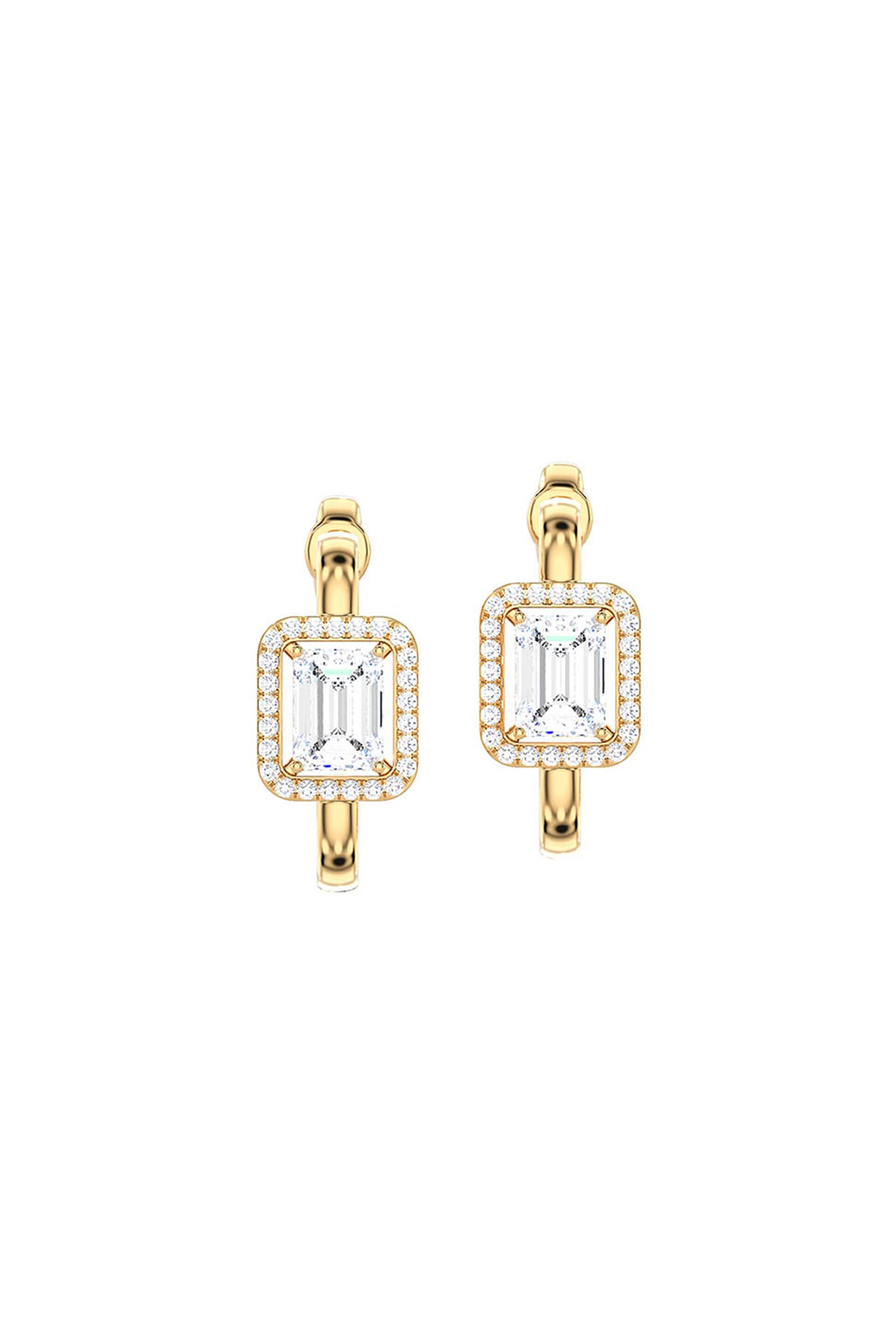 Joules by Radhika Emerald Cut Earrings indian designer wear online shopping melange singapore