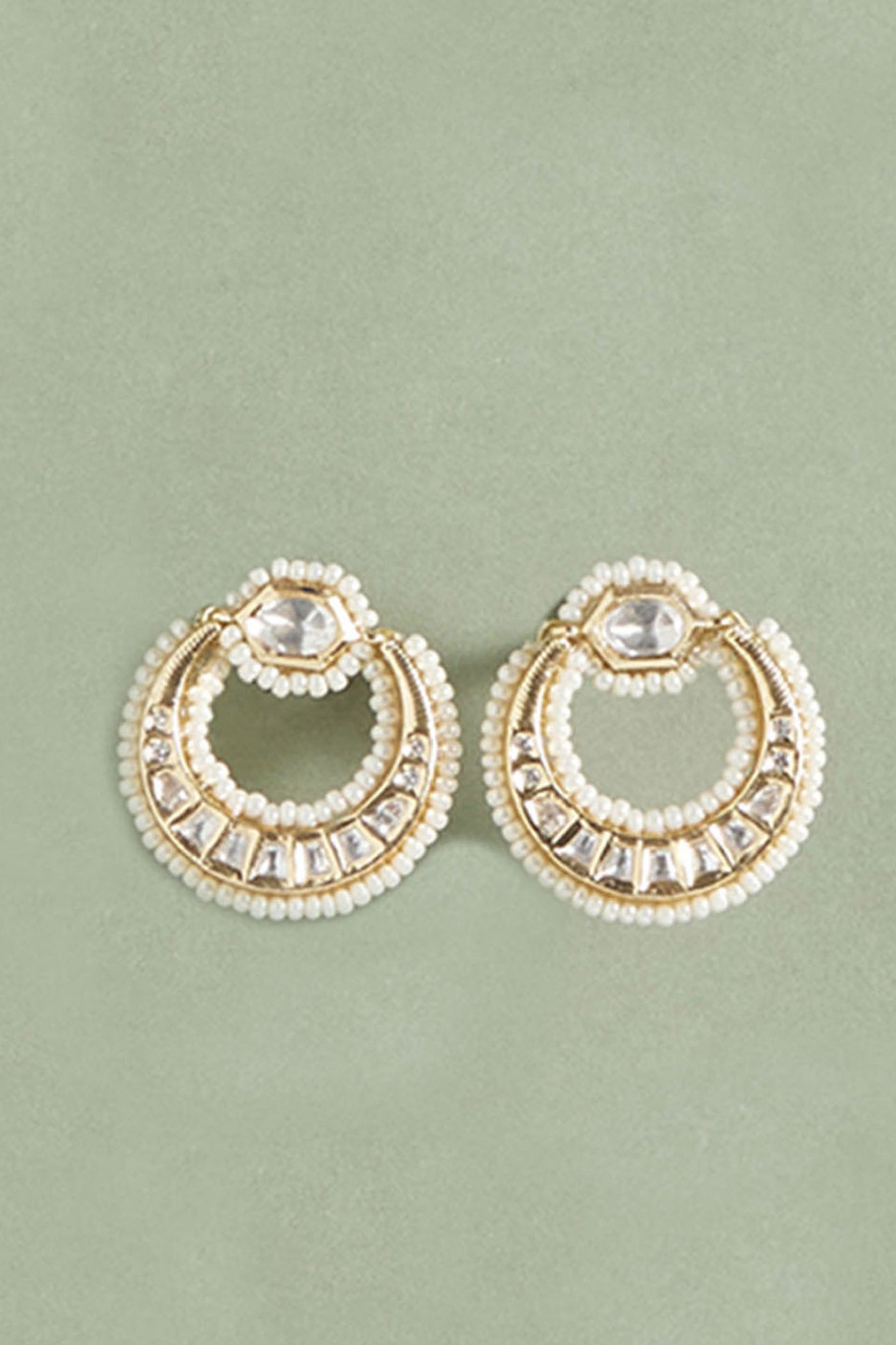 Joules by Radhika Extravagant Stud Earring indian designer wear online shopping melange singapore