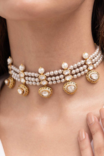 Joules by Radhika Fidaa Choker indian designer wear online shopping melange singapore 