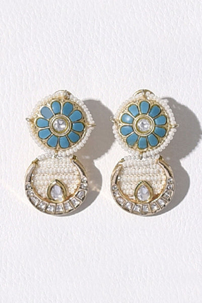 Joules by Radhika Heritage Multi Stones Earring indian designer wear online shopping melange singapore