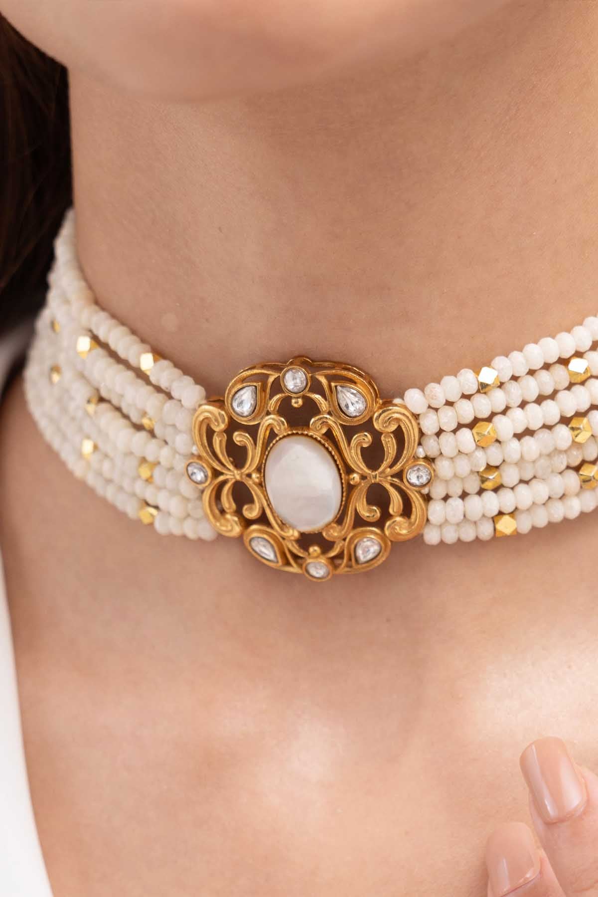 Joules by Radhika Ira Choker indian designer wear online shopping melange singapore 