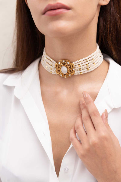 Joules by Radhika Ira Choker indian designer wear online shopping melange singapore 