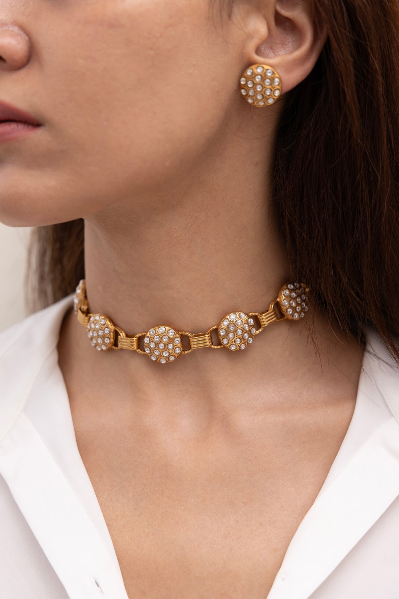 Joules by Radhika Iranya Choker Set indian designer wear online shopping melange singapore 