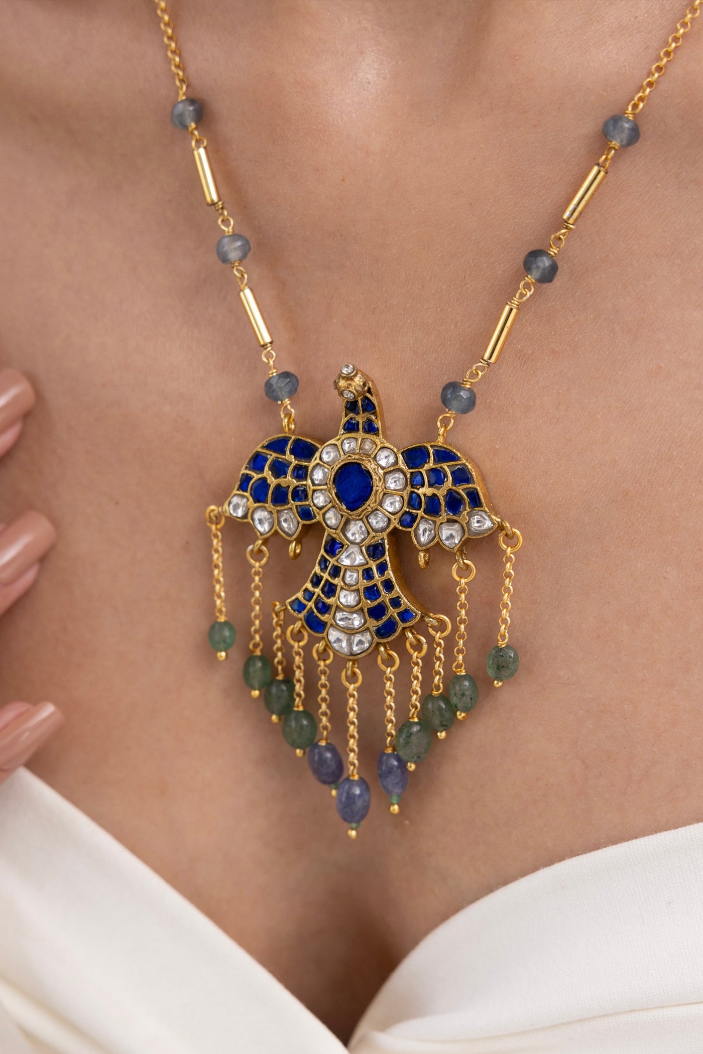 Joules by Radhika Ishya Necklace indian designer wear online shopping melange singapore
