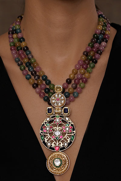 Joules by Radhika Kaleidoscope Charm Necklace indian designer wear online shopping melange singapore