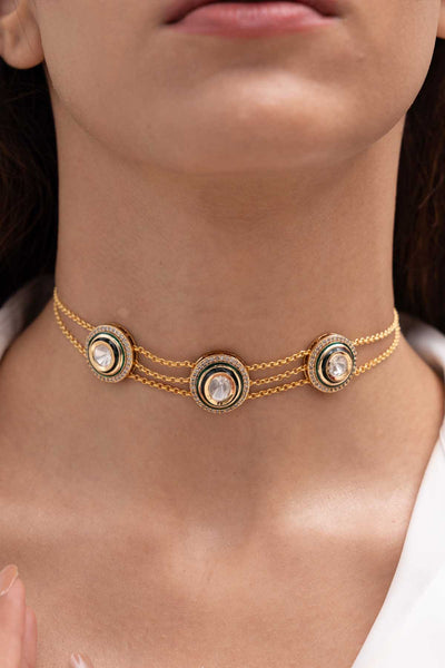 Joules by Radhika Kanika Choker indian designer wear online shopping melange singapore 

