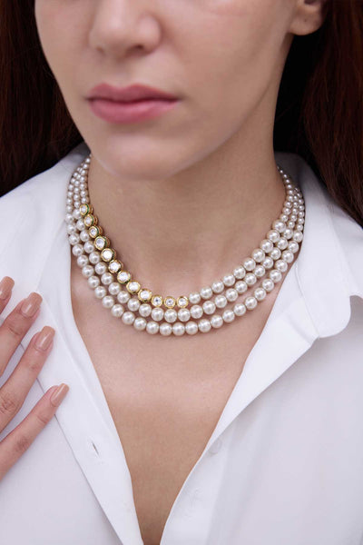 Joules by Radhika Karvi Choker indian designer wear online shopping melange singapore 