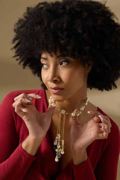 Joules by Radhika Maravilla Necklace indian designer wear online shopping melange singapore