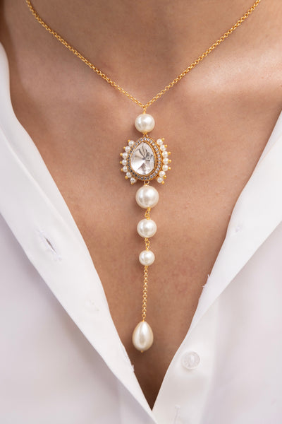 Joules by Radhika Miraya Necklace Set indian designer wear online shopping melange singapore 
