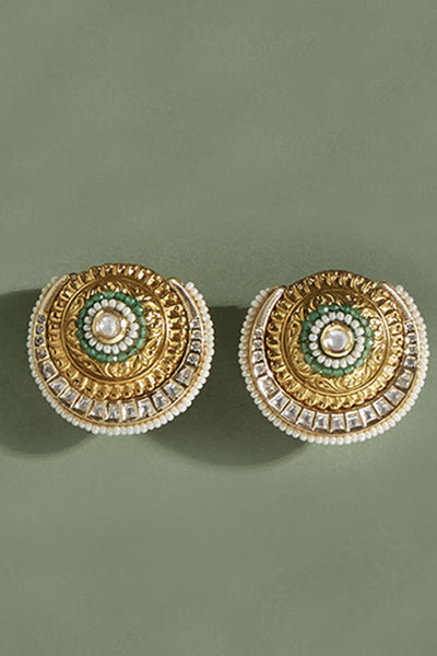 Joules by Radhika Multi Colour Stud Earring indian designer wear online shopping melange singapore