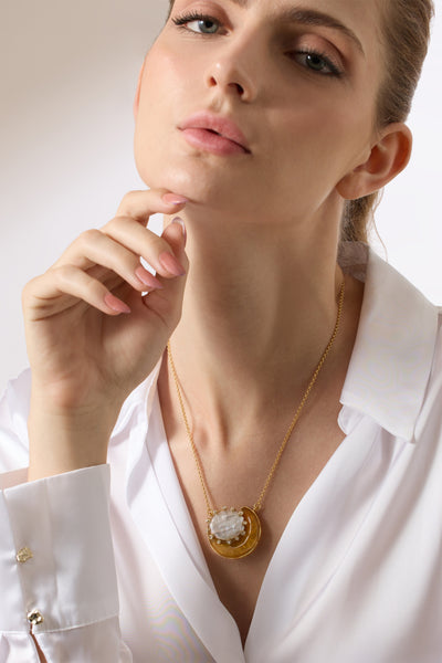 Joules by Radhika Nahlira Necklace indian designer wear online shopping melange singapore