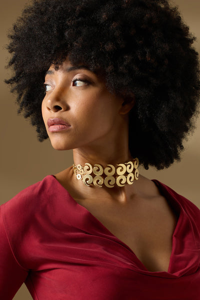 Joules by Radhika Olvine Necklace indian designer wear online shopping melange singapore
