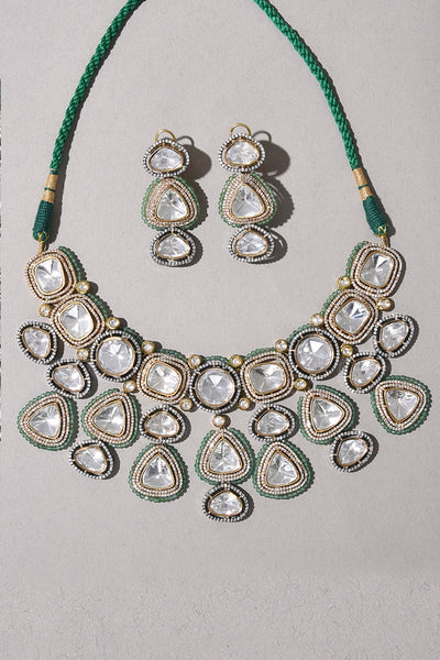 Joules by RadhikaPolki Bridal Necklace Set jewellery indian designer wear online shopping melange singapore