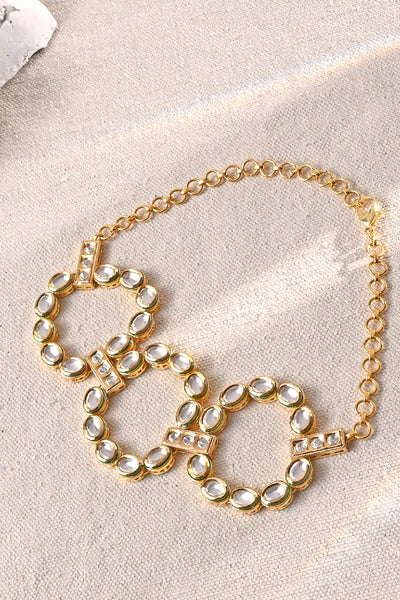 Joules by Radhika Polki Choker Necklace jewellery indian designer wear online shopping melange singapore