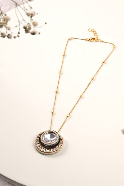 Joules by Radhika Polki Pendant Necklace jewellery indian designer wear online shopping melange singapore