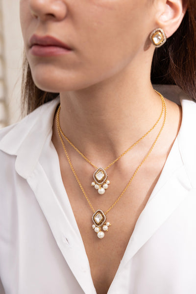 Joules by Radhika Ravina Necklace Set indian designer wear online shopping melange singapore 