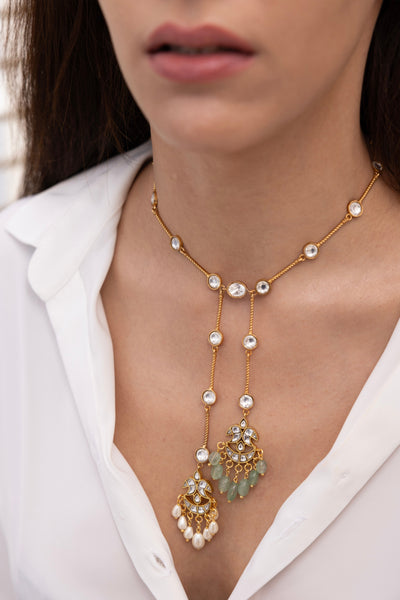 Joules by Radhika Ruvika Necklace indian designer wear online shopping melange singapore 
