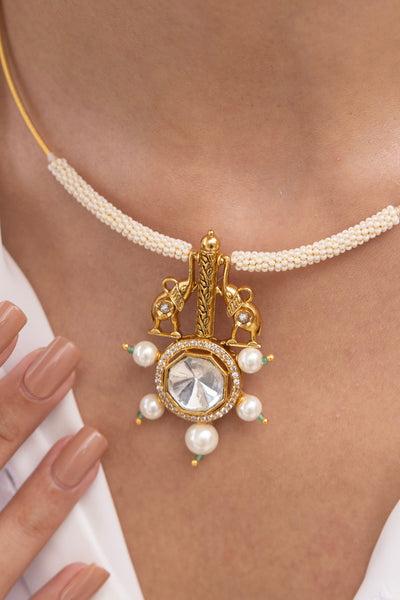 Joules by Radhika Shailee Necklace indian designer wear online shopping melange singapore 