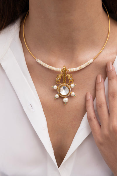 Joules by Radhika Shailee Necklace indian designer wear online shopping melange singapore 
