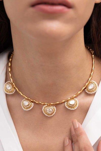 Joules by Radhika Sharaya Choker indian designer wear online shopping melange singapore 