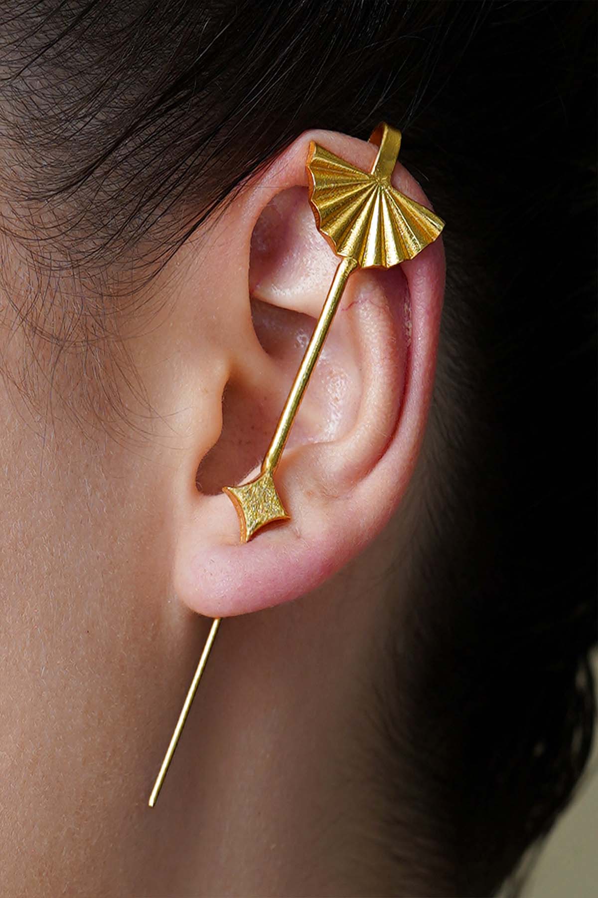 Joules by Radhika Sol Flair Cuff Earrings indian designer wear online shopping melange singapore 