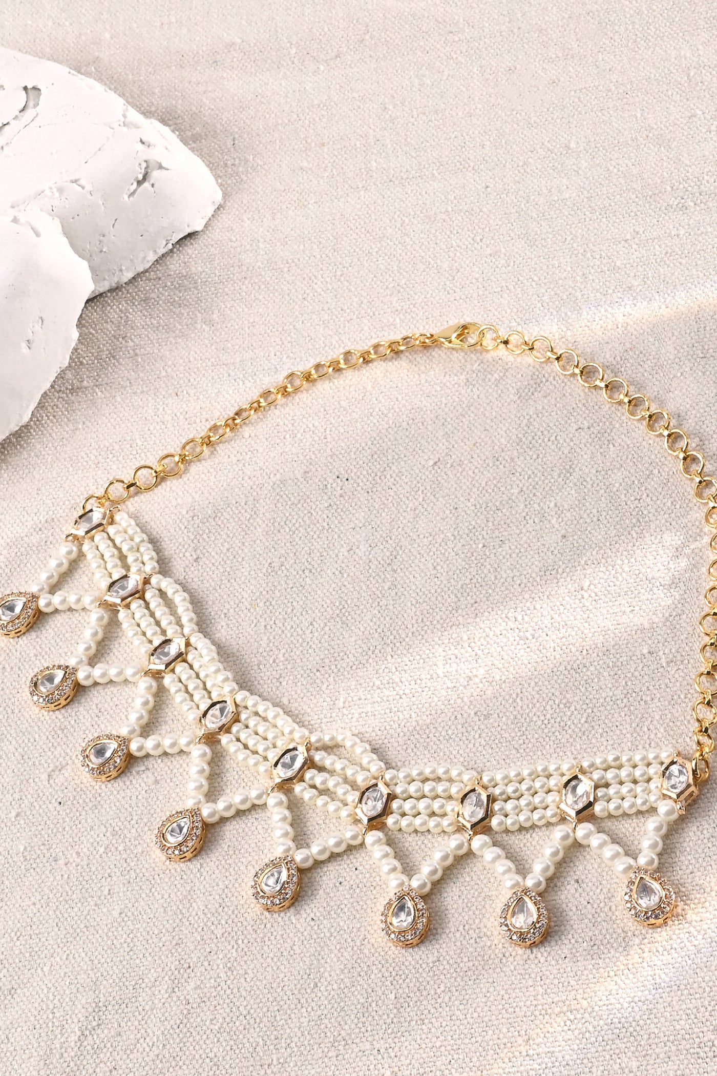  Joules by Radhika Sublime Pearl Necklace jewellery indian designer wear online shopping melange singapore