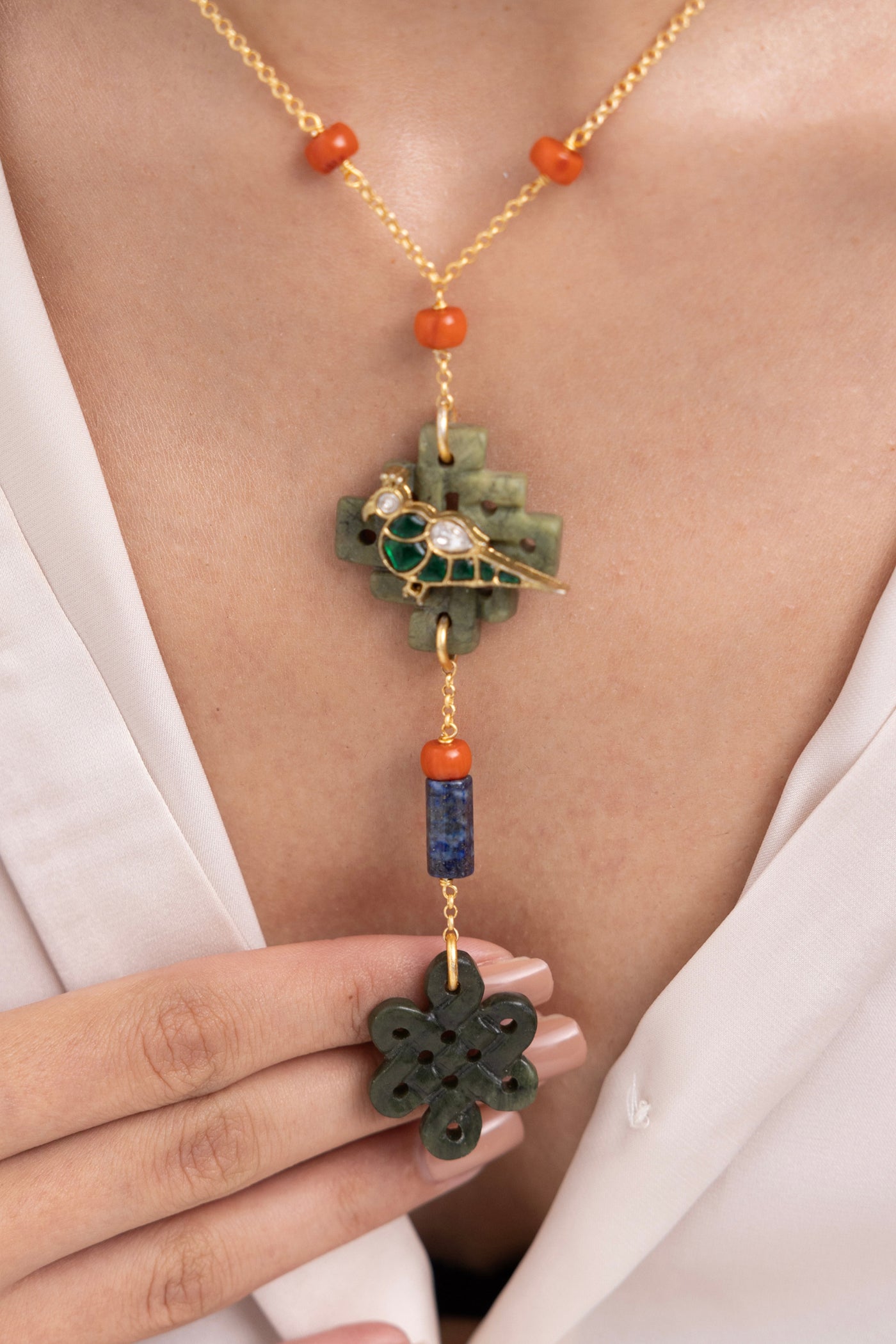Joules by Radhika Trisha Necklace indian designer wear online shopping melange singapore 
