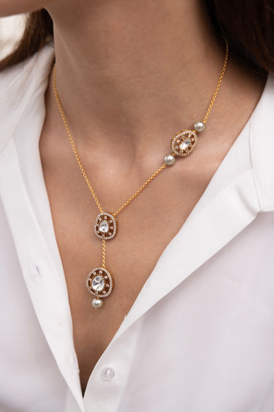 Joules by Radhika Vanya Necklace indian designer wear online shopping melange singapore 