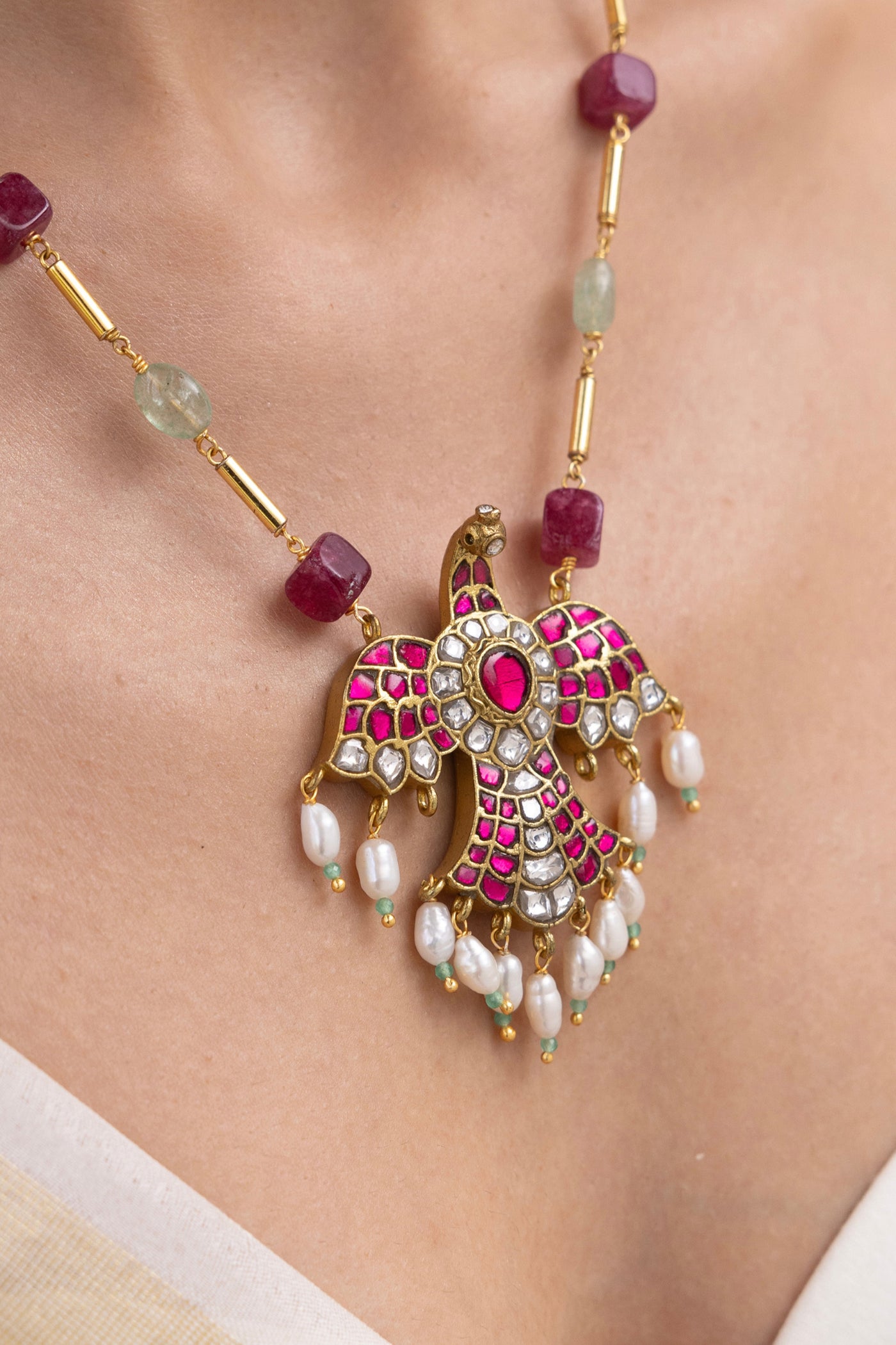 Joules by Radhika Veera Necklace indian designer wear online shopping melange singapore