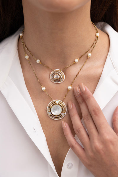 Joules by Radhika Yamika Necklace indian designer wear online shopping melange singapore 