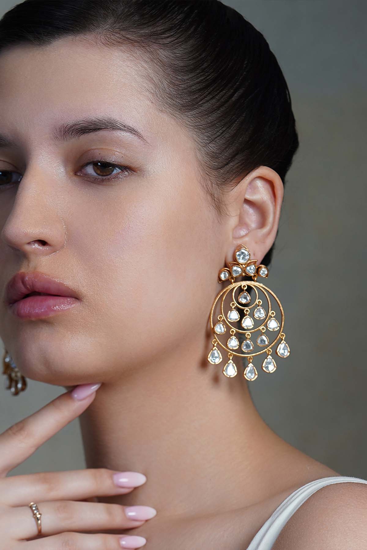 Joules by Radhika Zarmina Drop Dangler Earrings indian designer wear online shopping melange singapore 
