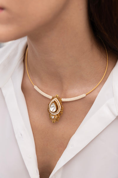 Joules by Radhika Zivya Necklace indian designer wear online shopping melange singapore 
