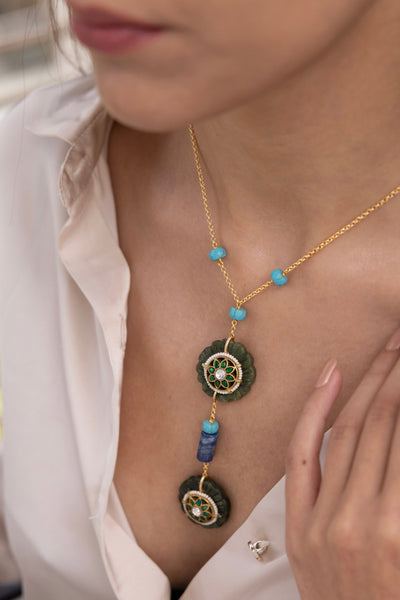 Joules by Radhika Zunaira Necklace indian designer wear online shopping melange singapore