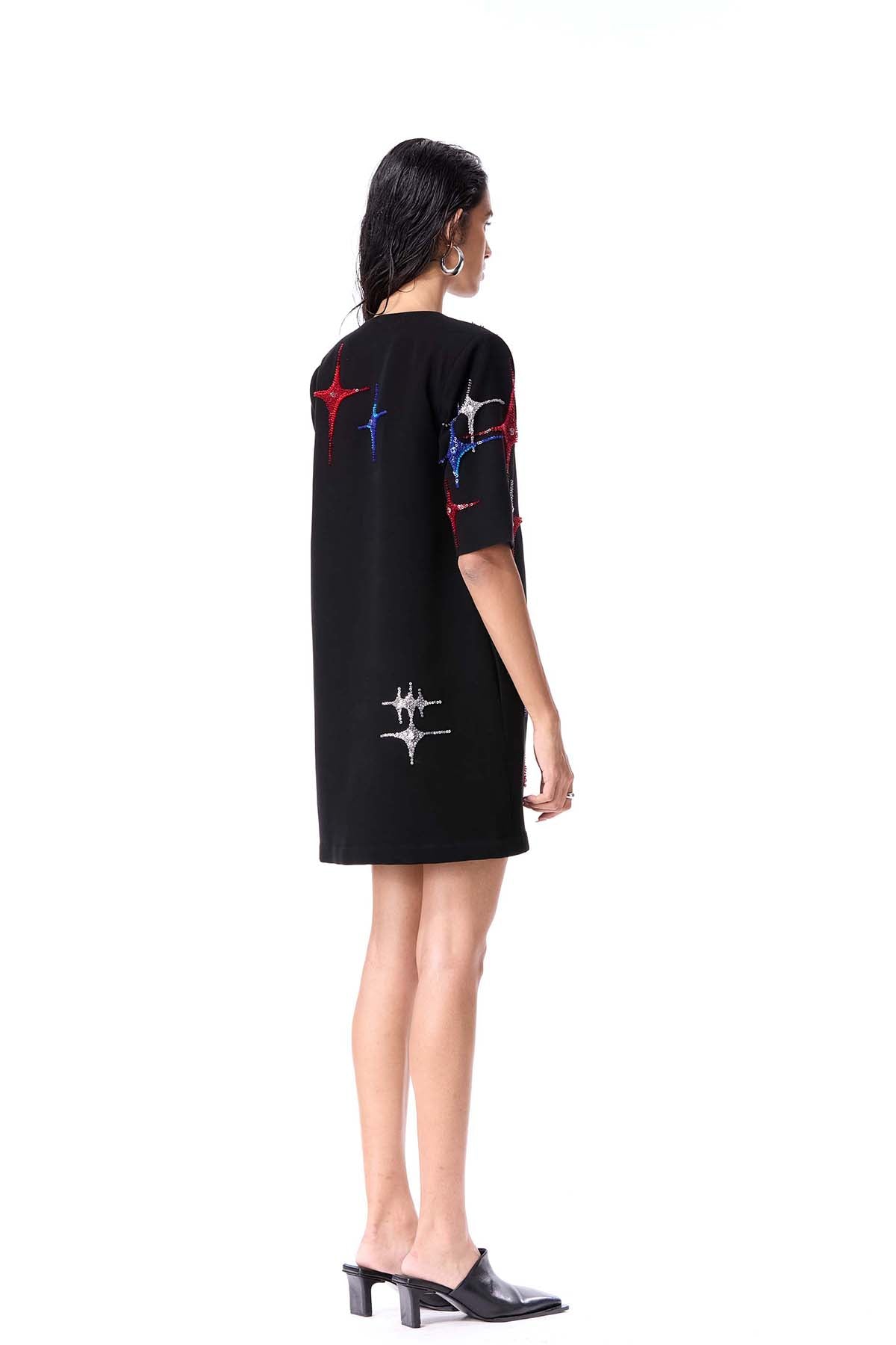 Kanika Goyal Label Aris Embellished Dress indian designer wear online shopping melange singapore 